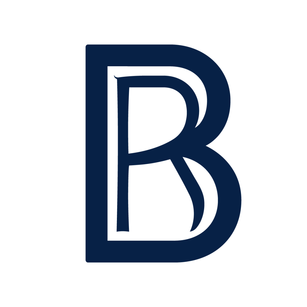 Bruce Rommel BR Official Logo Blue Color